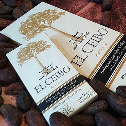 El Ceibo,  Dark Milk & Specialty Coffee 60%