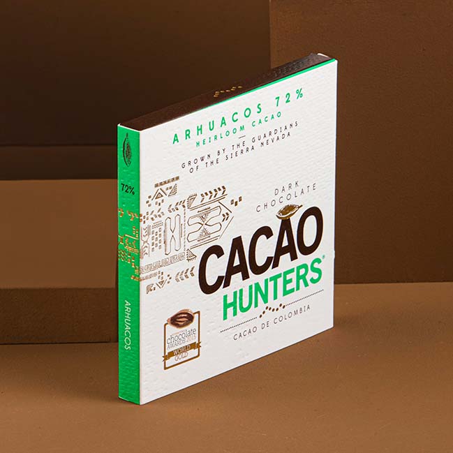 Cacao Hunters, "Heirloom" Arhuacos 72%