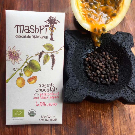 Mashpi, 65% Cacao with Passionfruit and Black Pepper