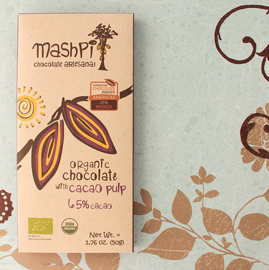 Mashpi, 65% Cacao filled with Pulp